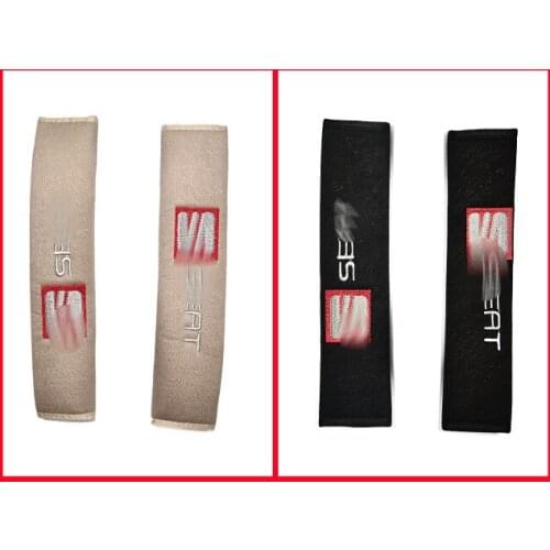 Seatt Belt Pad 2 Pieces-Fabric-Embroidery