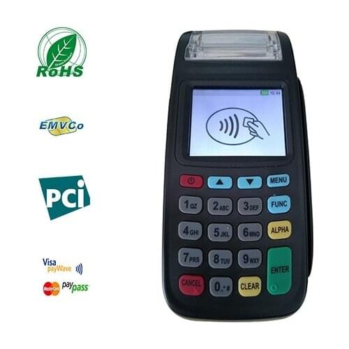 Grey Color Cheap Price Portable Mifare Reader POS Terminal 8210 with GPRS,3G for Optional NEW8210