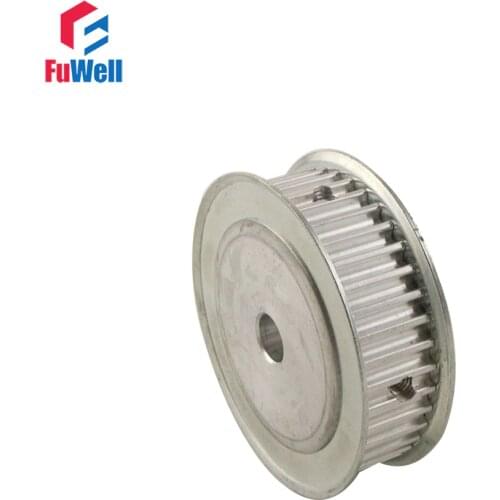 HTD 5M 40T Timing Pulley 6/8/10/12/14/15/16/17/20/25mm Inner Bore 5mm Pitch 21mm Belt Width Aluminum Alloy Timing Belt Pulley