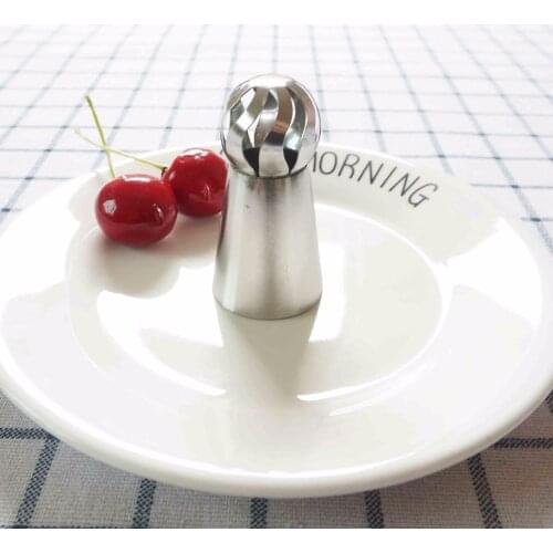 Russian Piping Nozzles Ball Shaped Stainless Steel Pastry Tool Cream Pastry Icing Tips Cup Cake Cupcake Decoration No.7