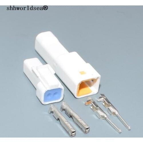 Shhworldsea 2 Pin Way Male Or Female Automotive Connector Plug Housing For JST 02R-JWPF-VSLE-S 02T-JWPF-VSLE-S