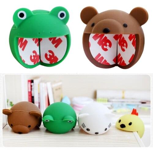 Baby Safety Silicone Protector Table Corner Edge Protection Kids Children Care Cartoon Animals Soft Anti collision Edge & Guards