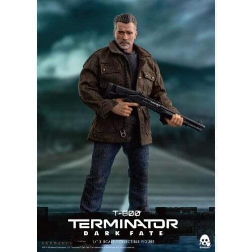 Threezero 3Z0152 1/12 T-800 Warrior of the Future Dark Fate Connor