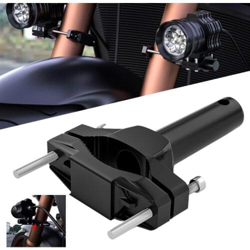 Universal Motorcycle Headlight Brackets Motorcycle Bumper Mount Wearable Fixed Extension Bracket