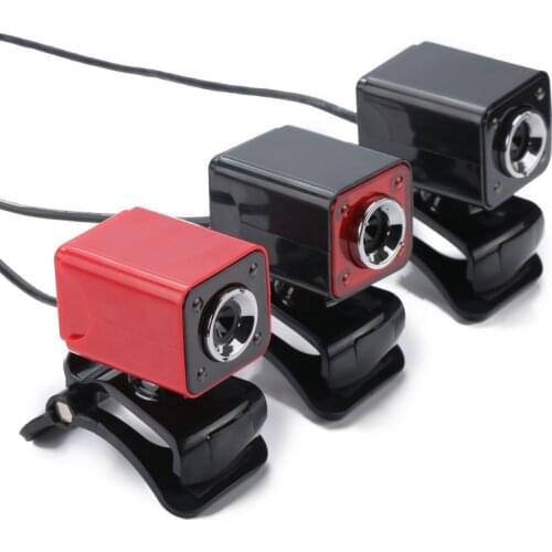 HD Webcam USB 2.0 Night Vision Web Camera Mini Computer PC Laptop Auto Focus Video Call with Microphone Play Web Cam