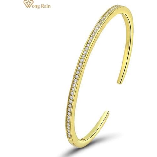 Желтые браслеты Wong Rain China At AliExpress