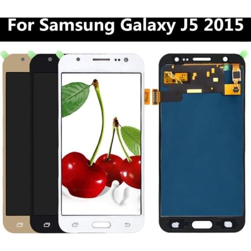 TFT can Adjust Brightness LCD For Samsung Galaxy J5 2015 J500F J500M J500Y LCD Display with Touch Screen Assembly Replacement