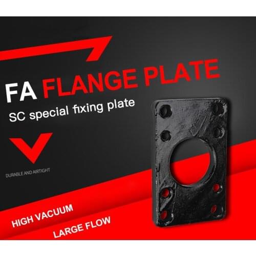 1 pc Pneumatic FA flange Mounting plate air cylinder part with type FA32 FA40 FA50 FA63 FA80 FA100 FA125