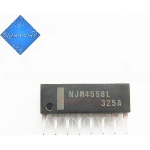 10pcs/lot NJM4558L NJM4558 NJM4560L NJM4560 SIP-8 In Stock