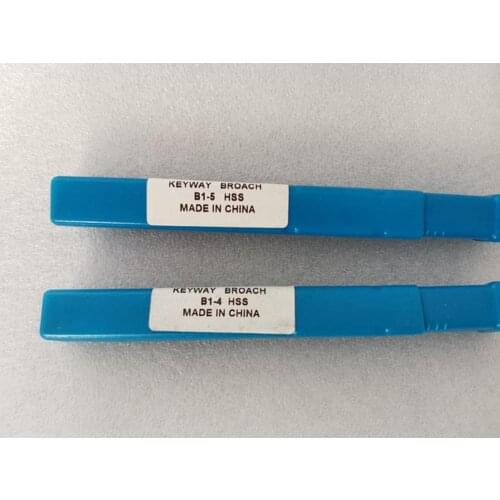 4mm 5mm B1 Type Push Type Keyway Broaches HSS Keyway Tools for CNC Machine Tool