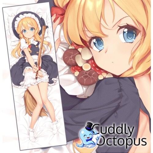 Anime TouHou Project Kirisame Marisa Dakimakura Hugging Body 2WAY Pillow Case Cover Pillowcase Cushion Xmas Gifts Cud