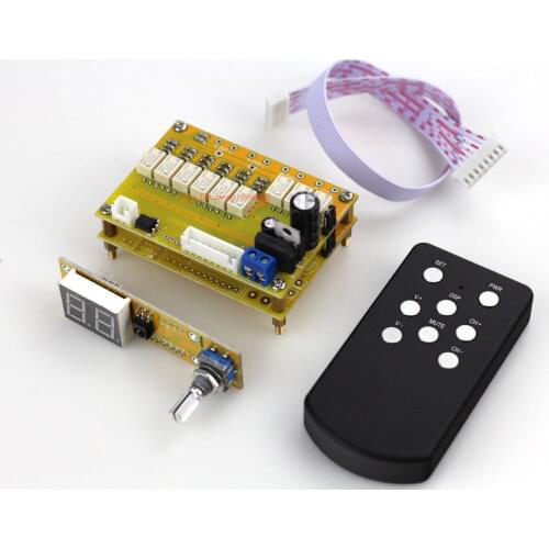 Assembeld Hi End 64 Steps Relay Remote Volume Control Board (Balance Version)