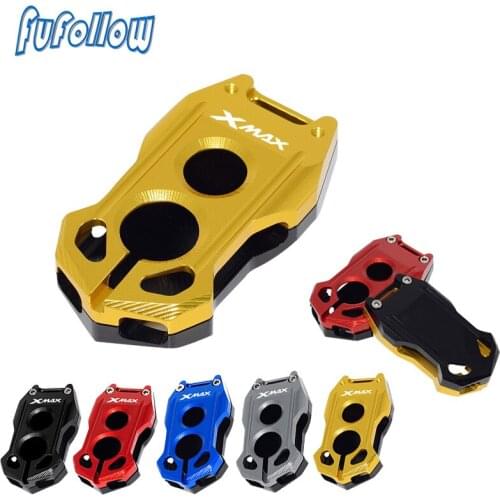 For YAMAHA XMAX300 XMAX125 XMAX250 XMAX X-MAX 300 125 250 2017-2021 2022 Motorcycle Remote Control Keychain Key Case Bag Cover