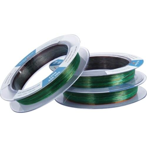 220 M/240 Yds Saltwater Surf Fishing Lines Monofilament Fishing Line with Nylon Tapered Shock leader 6-38LB