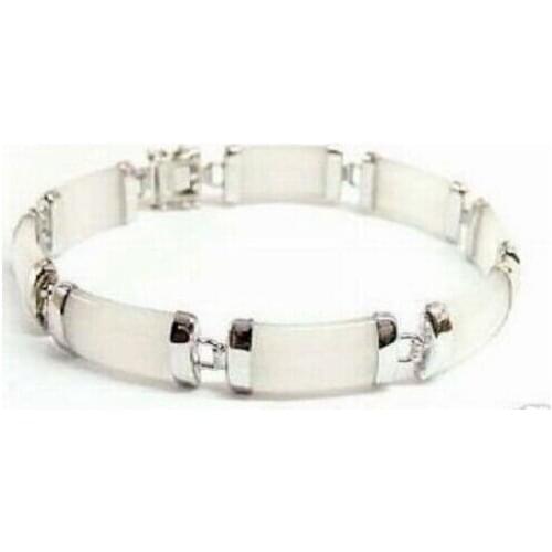 Hot selling>>>>> dfztt multi-color Beautiful Natural stone new link bracelet 7.5inches ctfuu -Bride new fre