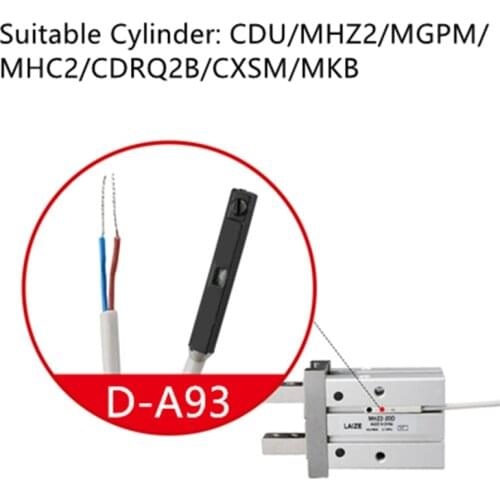 SmcType Magnetic Magnet Swtich Sensor for Cylinder Accesories D-M9BV-M9N-A73-C73-Z73-A93