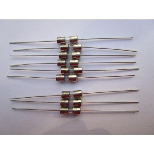 3.6x10mm T0.5A Slow Bow Miniature Glass fuses with Fine wire 600 pcs per Lot