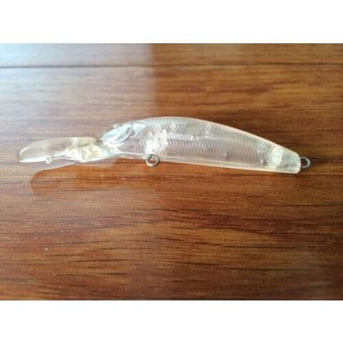 1pcs Unpainted Minnow Baits Fishing Blank Lure Bodies 2 9/10 Inch 1/8 OZ Blank lures JS#147