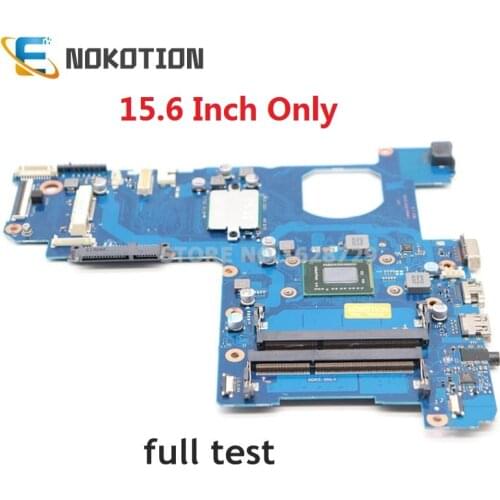 NOKOTION For Samsung NP270 NP270E5E Laptop motherboard DDR3 with Processor onboard BA92-12169A BA92-12169B BA41-02206A Works