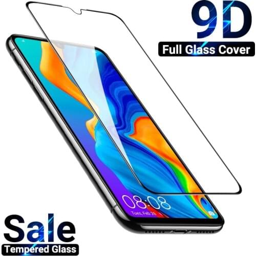 P Smart 2019 2020 2021 Tempered Glass For Huawei P30 Lite P50 P40 P20 Pro P10 Plus P8 P9 9D Full Protective Screen Protector