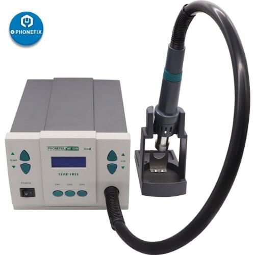 PHONEFIX 861DW Heat Gun Lead Free Hot Air Soldering Station Intelligent BGA Rework Solder Station for Motherboard Welding Repair