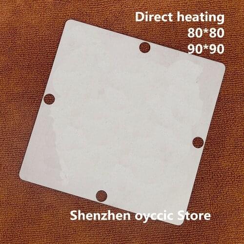 Direct heating 80*80 90*90 RTX3060 GN20-E3-A1 GN20-E5-A1 GN20-E7-A1 GN20 GPU BGA Stencil Template
