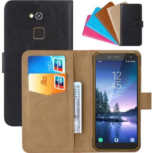 Luxury Wallet Case For Nomu S50 Pro PU Leather Retro Flip Cover Magnetic Fashion Cases Strap