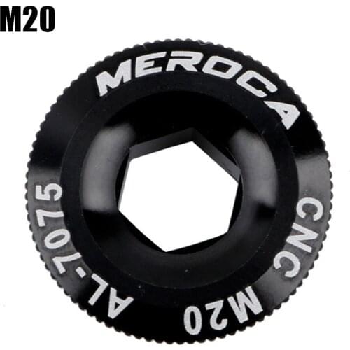 Bicycle Bracket Alloy CNC Crankset Nut Crank Cover Crankset Screws Crank Arm Fixing Bolt Crank Bolt Cover Cap M18/M19/M20