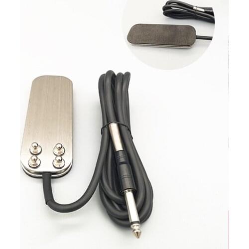 High Quality Stainless Steel High Duty Tattoo Foot Switch Tattoo Pedal For Tattoo Power Supply Free Shipping