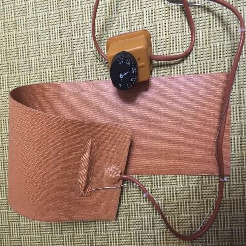 W/Thermostat/Controller of 0~200C,Flexible Silicone Heater,Ukulele Side Bending Heat/Thermal Blanket 600*700mm 500W 220V