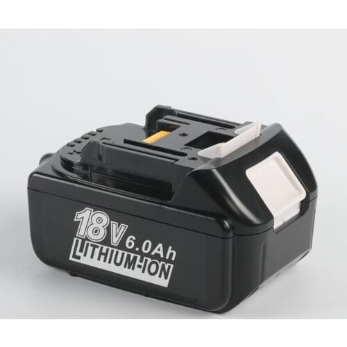 Factory 18V 6.0Ah 6000mAh 108Wh Rechargeable Li-Ion Battery For Makita 18V LXT Power Tool Batteries BL1830 BL1840 BL1850 BL1860B