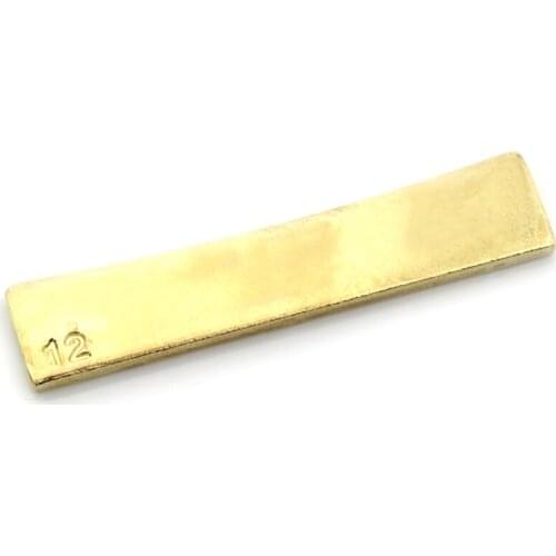 Golden Guitar Caul Insert for Guitarist Luthier Tool Radius Fingerboard Fret Press