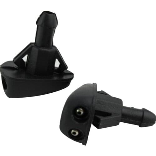 2x Car Windshield Washer Wiper Water Jet Spray Nozzle For Honda For Civic