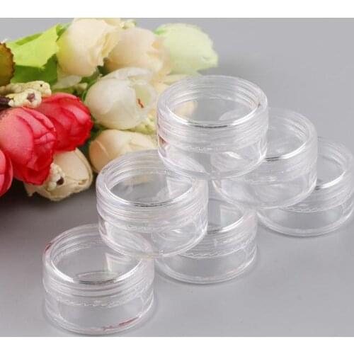 5000 pcs New Arrive Cosmetic Empty Jar Pot Eyeshadow Makeup Face Cream Container Bottle Capacity 5g SN1242