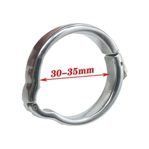 68UD Male Stainless Steel Prepuce Cock Ring Reduce Glans Sensitivity Men Exercise Toy