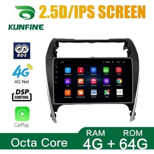 Car Stereo for Toyota Camry 2012 -2017 Octa Core 1024*600 Android 10.0 Car DVD GPS Navigation Player Deckless Radio Headunit