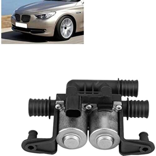 Car Heater Control Valve Dual Solenoid Car Dual Solenoid Accessories for BMW 5 Series E38 E39 E46 E53 X5 6412837499