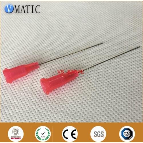 Free Shipping 100Pcs 1.5'' 25G Needle Tip 1-1/2 Inch For Glue Machine