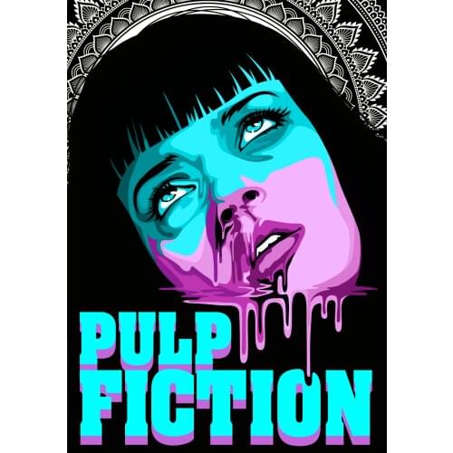 Pulp Fiction Movie Art Film Print Silk Poster 24x36inch