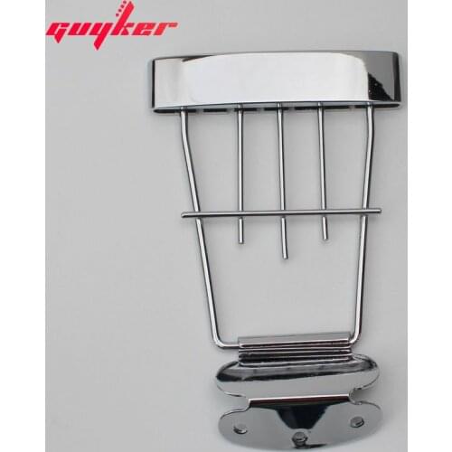 Jazz Trapeze Guitar Bridge Tailpiece for 6 String Archtop Guitar