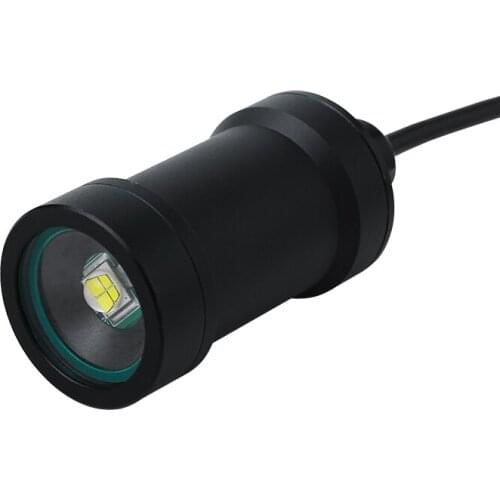 Deep Water Waterproof High Brightness LED Floodlight Underwater Robot UAV Fill-in Light White Light (with HDPE Material fixture)