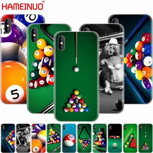 HAMEINUO billiard ball sports Gentlemanly Printing cell phone Cover case for iphone X 8 7 6 4 4s 5 5s SE 5c 6s plus