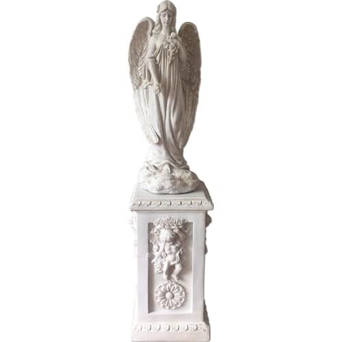CREATIVE EUROPEAN RESIN CHARACTER ART ANGEL SCULPTURE GODDESS STATUE HOME DECORATION LANDING DECORATION WEDDING PROPS ORNAMENTS