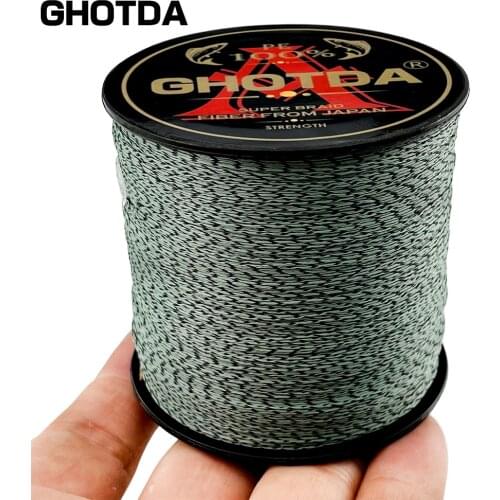 GHOTDA X8 Spot Invisible Braid Fishing Line Super Strong 8 Strands Multifilament PE Line 100M 300M 18 22 31 39 43 52 61 78 96LB