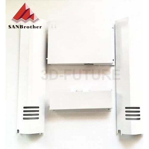 Newest 3D Printer Parts Ultimaker 2 + Extended Motor Cover Motherboard Cover UM2 Fenders Display Screen Cover Wholesale Price