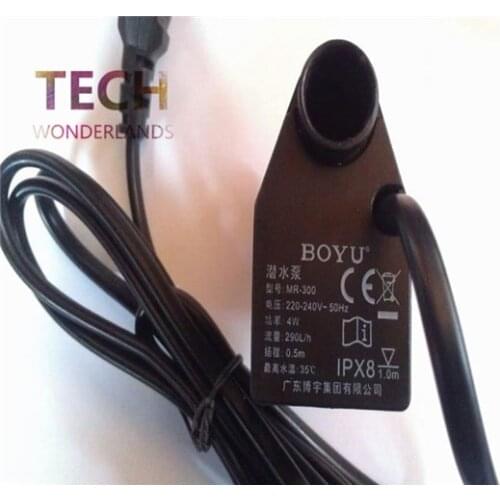 Aquarium original submersible pump water pump MR-500/300 for BOYU MR-410 fish tank ulter silent
