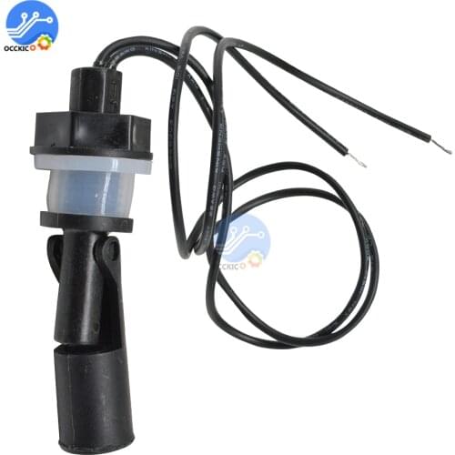 100V 220V PCFS7 Liquid Water Level Sensor Switch Float PP Right Angle Mount Switch For Aquariums Fish Tank Pool