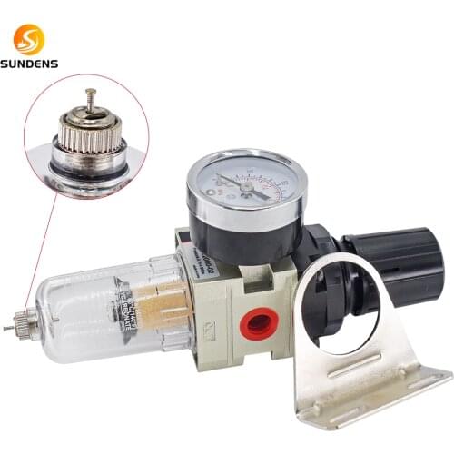 Dental air reduce Regulator with Water Filter for Dental Air Compressor spare parts dental air regulator with water trap