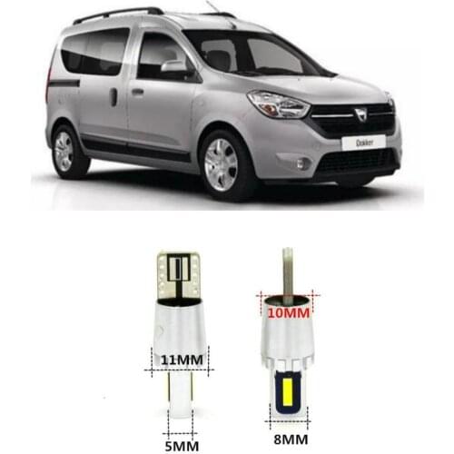 Canbus Led Parking Light Lamp Bulb For DACIA DOKKER DUSTER LODGY LOGAN SANDERO SOLENZA
