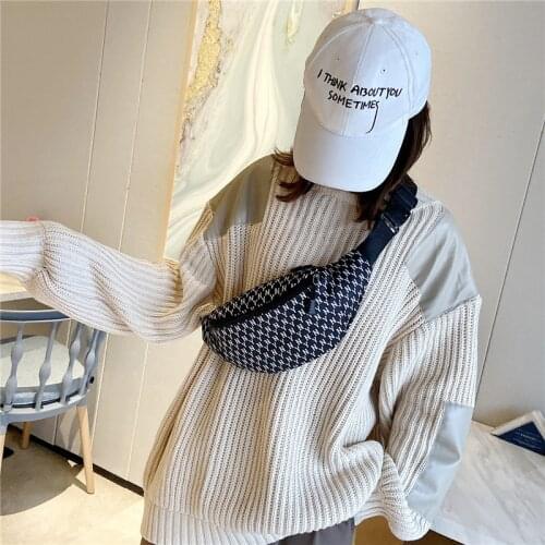 Women Waist Bag Fashion Shoulder Pouch Nylon Women Chest Bag Crossbody Bags Unisex Belt Pack Women Fanny Pack